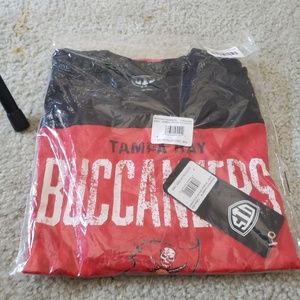 NFL Mens OTS Cotton Yoke Stripe Tee